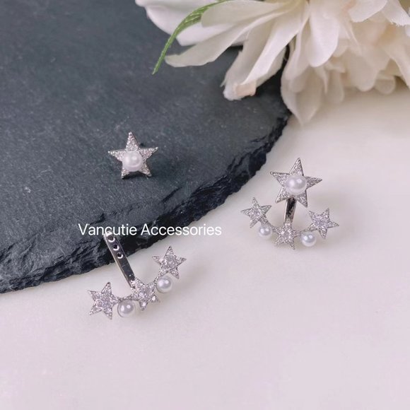 Bling Bling Star Ear Jacket - Picture 3 of 4